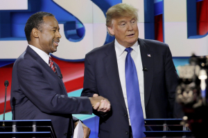 Former Republican candidate Ben Carson has shocked many people by publicly endorsing Donald Trump in the 2016 campaign for the next U.S. president.Photograph: David J. Phillip/AP <br/>