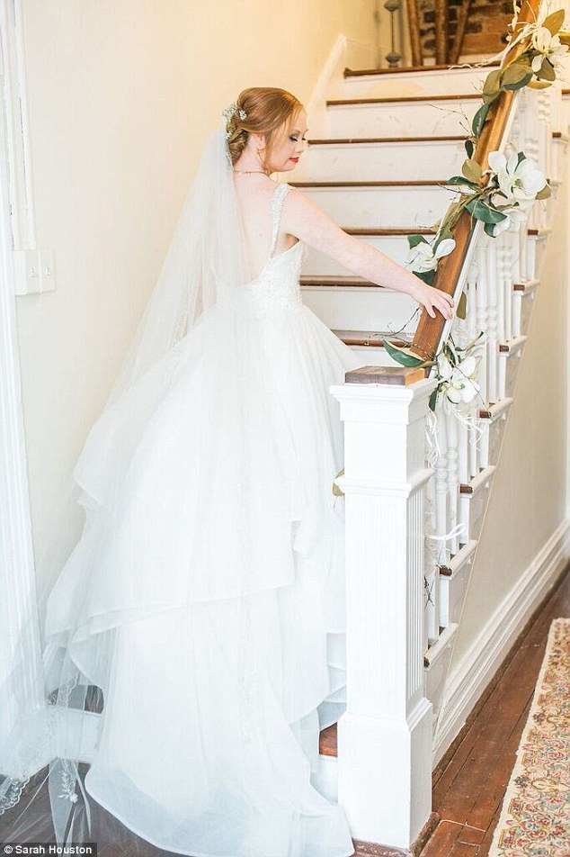 Australian model Madeline Stuart appears in a recent  bridal shoot