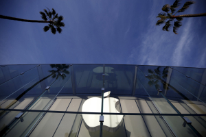 The Apple Store is seen in Santa Monica, California, United States, February 23, 2016. REUTERS/Lucy Nicholson <br/>
