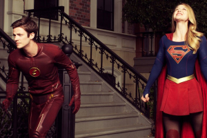 The Flash and Supergirl Crossover. <br/>CW/CBS