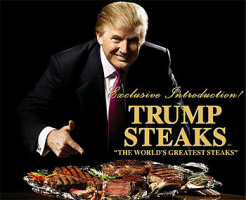 Trump Steaks: It was a thing. <br/>The Blaze/Sharper Image/QVC