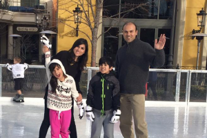 Saeed Abedini and his family. <br/>Facebook/Saeed Abedini