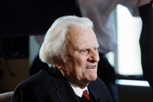 Evangelist Billy Graham recently celebrated his 97th birthday. Photo Credit: YouTube <br/>