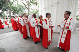 Some 130 leaders from 20 provinces gather in Singapore for the Fourth Anglican South to South Encounter, April 19-23, 2010. <br/>Global South Anglican Online