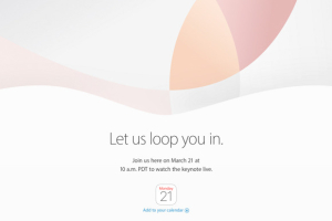 'Let us loop you in' live: Apple's March 21 event will be streamed online <br/>