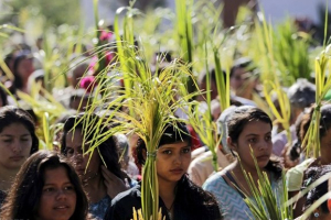 This year, Palm Sunday will be observed March 20, 2016. Also called ''Passion Sunday,'' it marks the beginning of Holy Week, which concludes on Easter Sunday. <br/>Reuters 