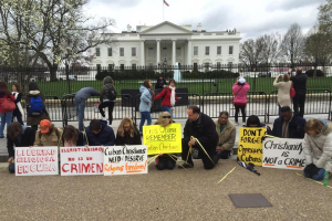 To coincide with President Barack Obama's historic visit to Cuba, a prayer vigil and demonstration about religious freedom for Cuban Christians was hosted Sunday, March 20, in front of the White House by Rev. Patrick Mahoney, director of the Christian Defense Coalition and lead pastor of Church on the Hill.  <br/>Facebook / Church On The Hill