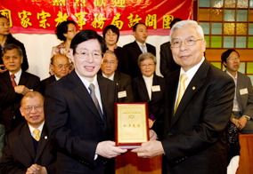 Hong Kong Christian Council welcomes Wang Zuo-an, executive director of State Administration for Religious Affairs, and both parties engaged in dialogue. (Hong Kong Christian Council) <br/>Hong Kong Christian Council
