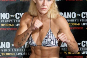 Cristiane Justino at the weigh-in before the Strikeforce: Carano vs. Cyborg event. <br/>Wikimedia Commons/Michael Dunn