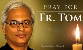 Christians worldwide are conducting prayer vigils for Father Tom Uzhunnalil, a Salesian priest kidnapped by terrorists earlier this month. Online rumors are that Islamic radicals plan to crucifiy the priest on Good Friday, March 25.  <br/>Facebook 