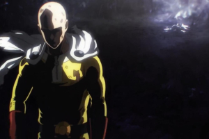 A clip from an episode of One Punch Man <br/>