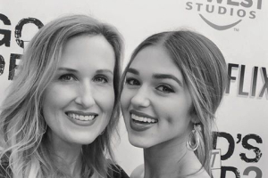 Sadie Robertson's mother, Korie Robertson, attended with her this week the Los Angeles premiere of ''God's Not Dead 2.'' <br/>
