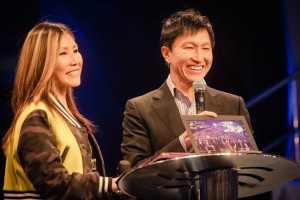City Harvest Church pastor Kong Hee pictured with his wife, Sun Ho. Photo Credit: Facebook <br/>