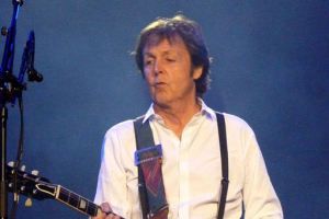 Paul McCartney performing in Dublin, Ireland on July 10, 2010 <br/>Wikimedia Commons/Fiona