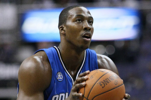 Dwight Howard in action at the Orlando Magic v/s Washington Wizards Game on 11/27/08 <br/>Keith Allison/Wikimedia Commons