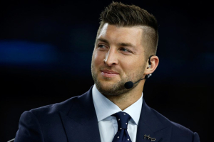 Tebow is currently a college football analyst for the SEC Network, according to his website. He had played three years in the NFL for the Denver Broncos, New York Jets and New England Patriots. He was cut from the Philadelphia Eagles last year. Photo Credit: Fox Sports<br />
<br />
 <br/>