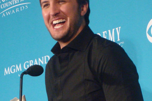 Luke Bryan at the 45th Annual Academy of Country Music Awards. Wikimedia Commons/Keith Hinkle <br/>Wikimedia Commons/Keith Hinkle