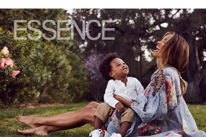 Ciara pictured with her young son during an interview with Essence Magazine. Photo Credit: Essence Magazine <br/>