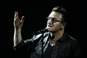 U2 frontman Bono in Berlin on Nov. 13, 2015. Photo Credit: Reuters <br/>