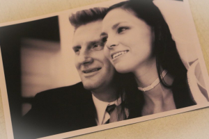 Joey and Rory Feek pictured in this photo from their wedding day. Photo Credit: Rory Feek  <br/>