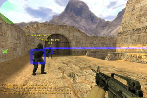 A clip from Counter Strike <br/>
