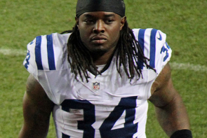 Trent Richardson, a player on the National Football League. <br/>Wikimedia Commons/Jeffrey Beall