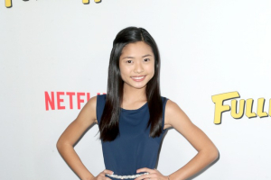 Ashley Liao, who is just getting started in acting, plays Lola On ''Fuller House.'' <br/>