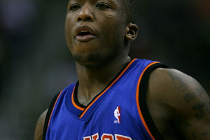 Nate Robinson playing with the w:New York Knicks <br/>Wikimedia Commons/Keith Allison