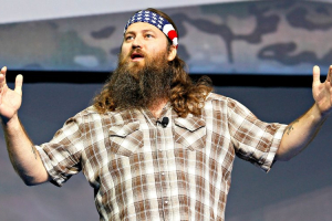 Willie Robertson, CEO of Duck Commander and star of reality TV series Duck Dynasty, joined the Fox News Channel on April 4. He currently hosts a Fox News Radio podcast, aptly titled The Willie Robertson Podcast. As a paid contributor, Robertson will also make appearances across the cable channel's programming. Photo Credit: AP Photo <br/>