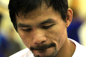 File photo of Manny Pacquiao. Philstar.com/AJ Bolando <br/>