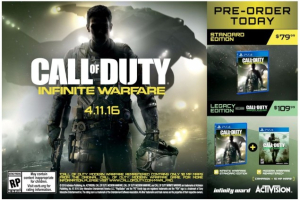 Leaked Call of Duty: Infinite Warfare Poster <br/>