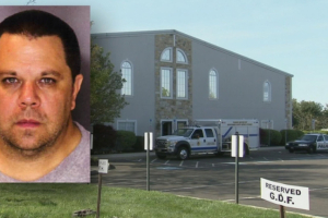 A Montgomery County, Penn., man who opened fire on another worshipper in a packed church during Sunday service has been charged with manslaughter. The dispute reportedly was over ''reserved seating.''<br />
<br />
 <br/>SwitchMedia