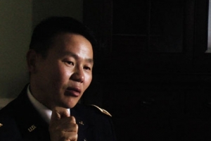 Former Tiananmen Square protest leader Xiong Yan, now a chaplain in the U.S. Army, speaks about his prayers for China in an interview on Thursday, June 3, 2010. <br/>The Christian Post