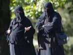 Muslim in 'burqa'