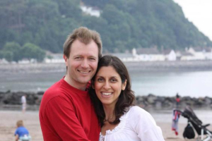 Richard and Nazanin Zaghari-Ratcliffe. Nazanin is held by Iran without charges. <br/>