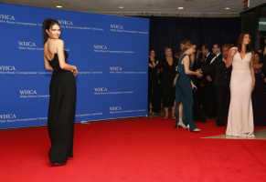 Model Kendall Jenner arrives on the red carpet for the annual White House Correspondents Association Dinner in Washington, U.S., April 30, 2016. REUTERS/Jonathan Ernst <br/>