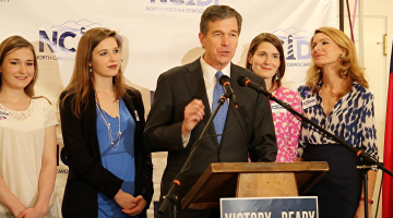 N.C. Attorney General Roy Cooper, a Democrat who is also running for governor, said he won't defend the state against the Justice Department's lawsuit regarding HB2 because he thinks the new law is discriminatory and ''a national embarrassment.'' HB2is a law that requires people to use public restrooms according to the sex they were assigned at birth, rather than the one with which they ''identify.''<br />
 <br/>Roy Cooper Facebook