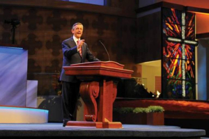Pastor Robert Jeffress, evangelical minister of First Baptist Church in Dallas, Texas, says gender is ''something that is assigned by God.'' <br/>Robert Jeffress Facebook