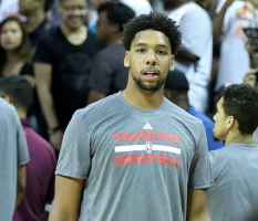 Jahlil Okafor during the 2015 NBA Summer League <br/>Wikimedia Commons/Ed