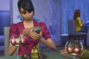 A clip from The Sims 4: Dine Out trailer <br/>Youtube