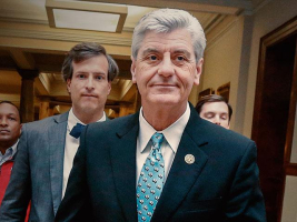 Mississippi Gov. Phil Bryant was recipient of the inaugural Samuel Adams Religious Freedom Award . <br/>
