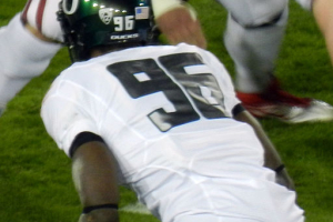 Dion Jordan during his college football years. <br/>Wikimedia Commons/Daniel Hartwig