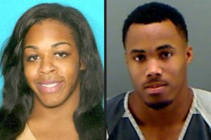 Texas College Steers' football player Carlton Champion Jr., (on right) was charged on Monday with the murder of Tyrone 