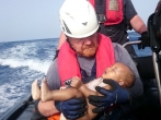 Refugee infant