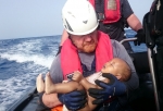 Refugee infant