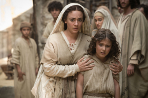 “The Young Messiah” stars Adam Greaves-Neal and Sara Lazzaro as Jesus Christ and his mother, Mary. <br/>Focus Features