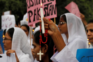 Christians, Pakistan’s largest religious minority, account for roughly 3 percent of the country’s total population of some 180 million.   <br/>Reuters