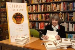 Anne Rice attends the book signing for Christ the Lord, Out of Egypt by author Anne Rice, held at Posman's Books, Tuesday, November 1, 2005 in New York. <br/>AP Photo / Jennifer Graylock