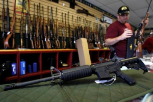 A Palmetto M4 assault rifle is shown here. A Sig Sauer MCX was used to murder 49 people in Orlando, Fla., on June 12, at the gay nightclub Pulse. The Boston Globe states 57 percent of Americans now support a federal bill to ban assault weapons. <br/>Reuters 