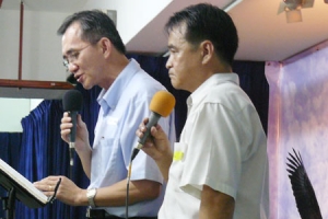 Senior pastor of Damansara Utama Methodist Church Pastor Daniel Ho encouraged the congregation of the Street Fellowship, saying it is a ministry that follows closely to the will of God. <br/>Photo: The Gospel Herald Malaysia